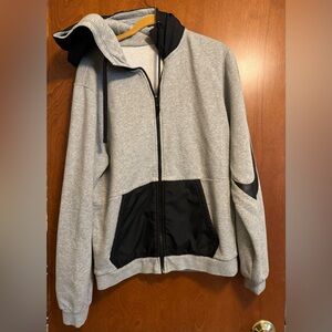 Nike Gray and Black Men's Jacket